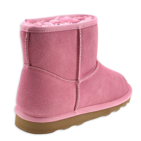 Women's Suede Winter Boots - Picture 5 of 17